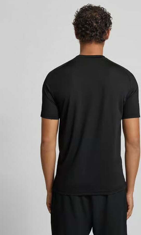 Emporio Armani EA7 Comfortabel en zacht katoenen T-shirt met EA7-logo Black Heren - Foto 2