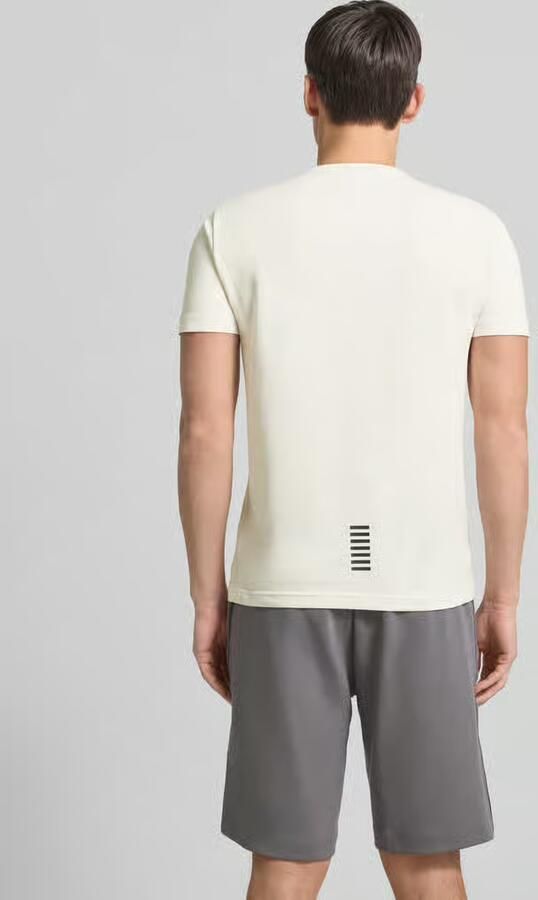 EA7 Emporio Armani T-shirt met labelprint