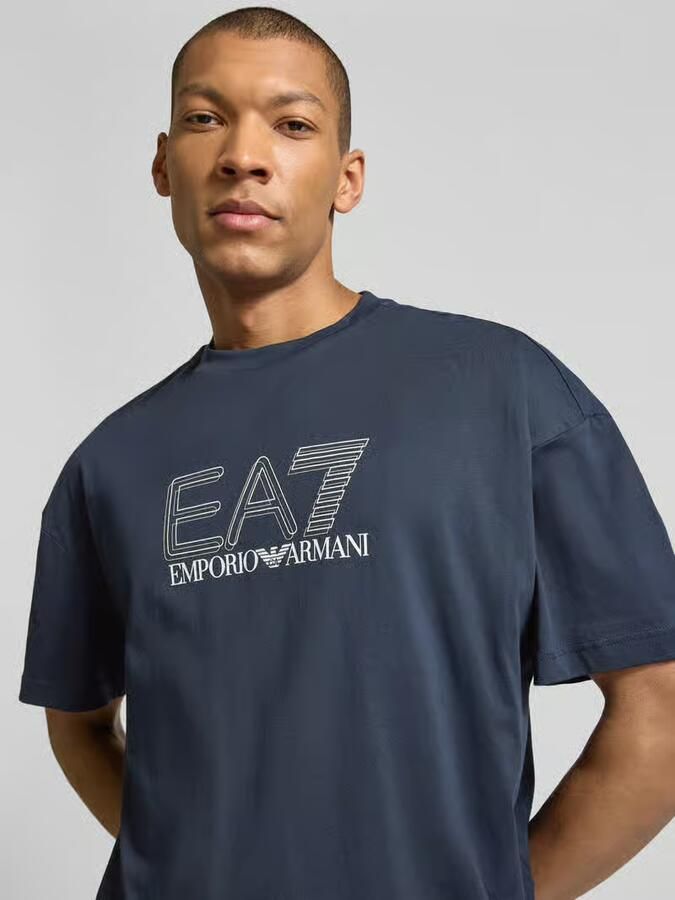 Emporio Armani EA7 T-shirt Korte Mouw Echo Graphic T-shirt