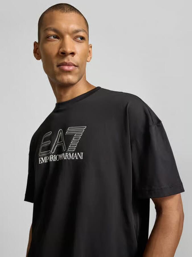Emporio Armani EA7 T-shirt Korte Mouw Echo Graphic T-shirt