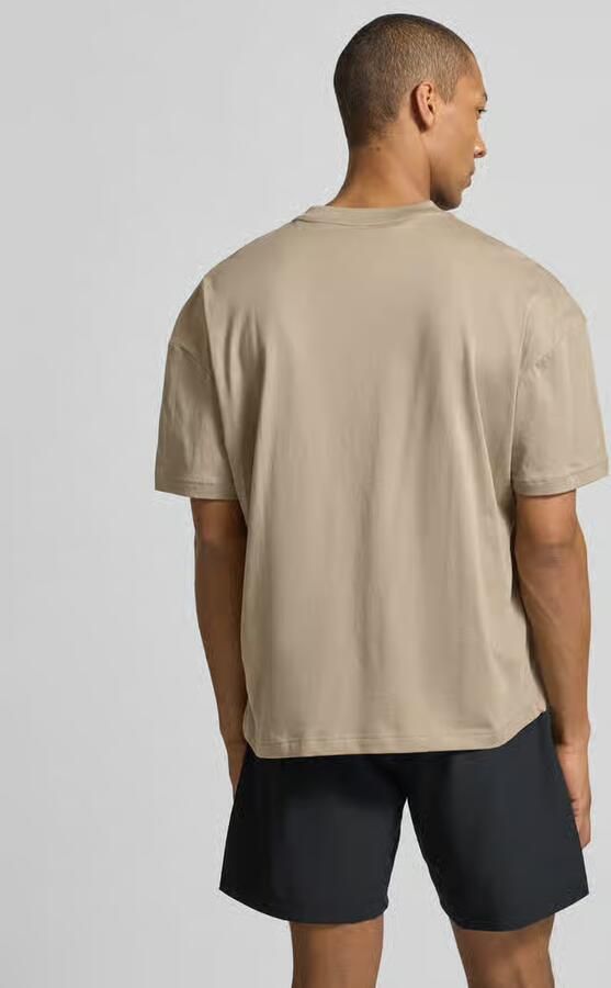 EA7 Emporio Armani T-shirt met logo en ronde hals