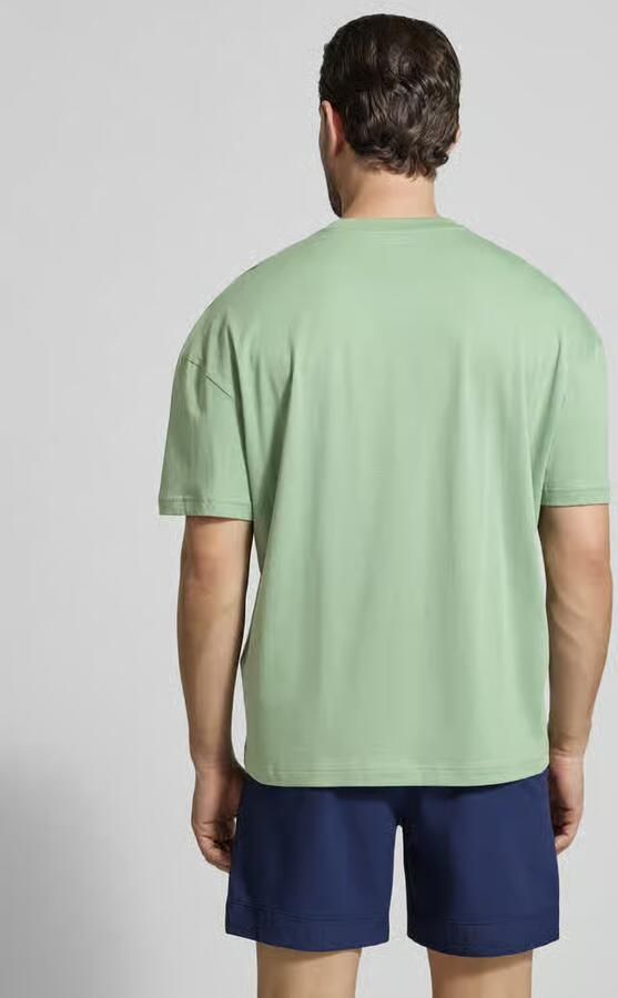 EA7 Emporio Armani T-shirt met logo en ronde hals - Foto 2