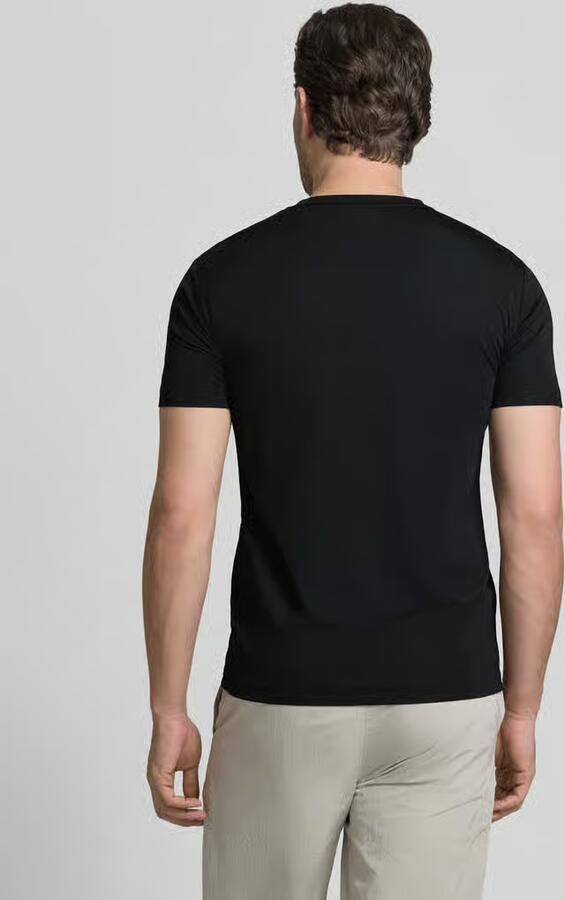 EA7 Emporio Armani Regular fit T-shirt met logopatch model 'Train'