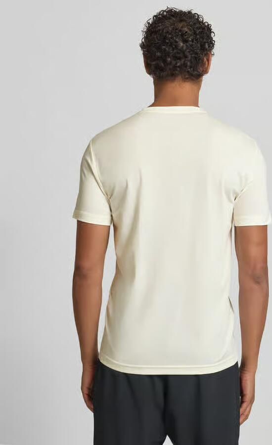 EA7 Emporio Armani T-shirt van viscosemix met labelpatch - Foto 2