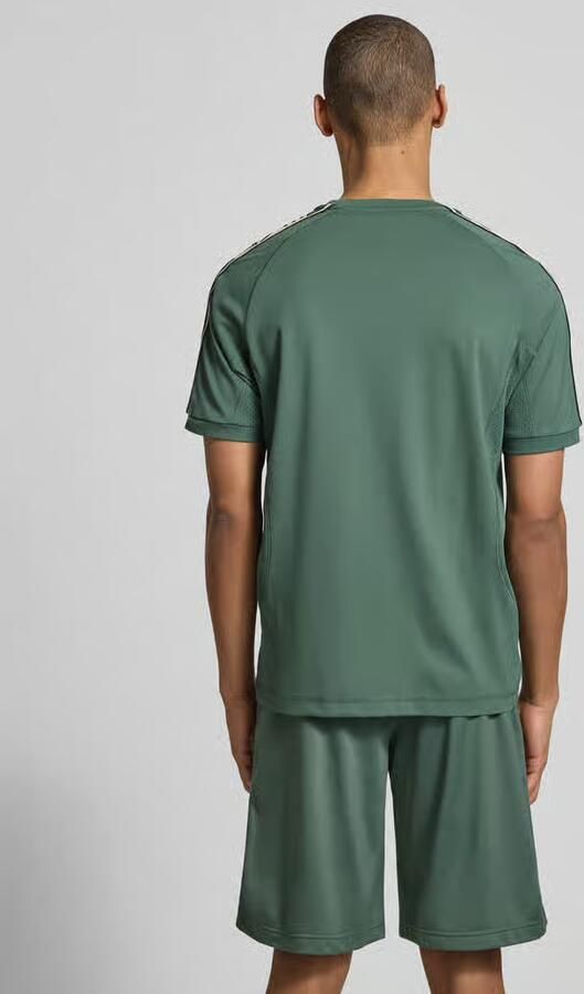 EA7 Emporio Armani T-shirt van Viscosemix met logo