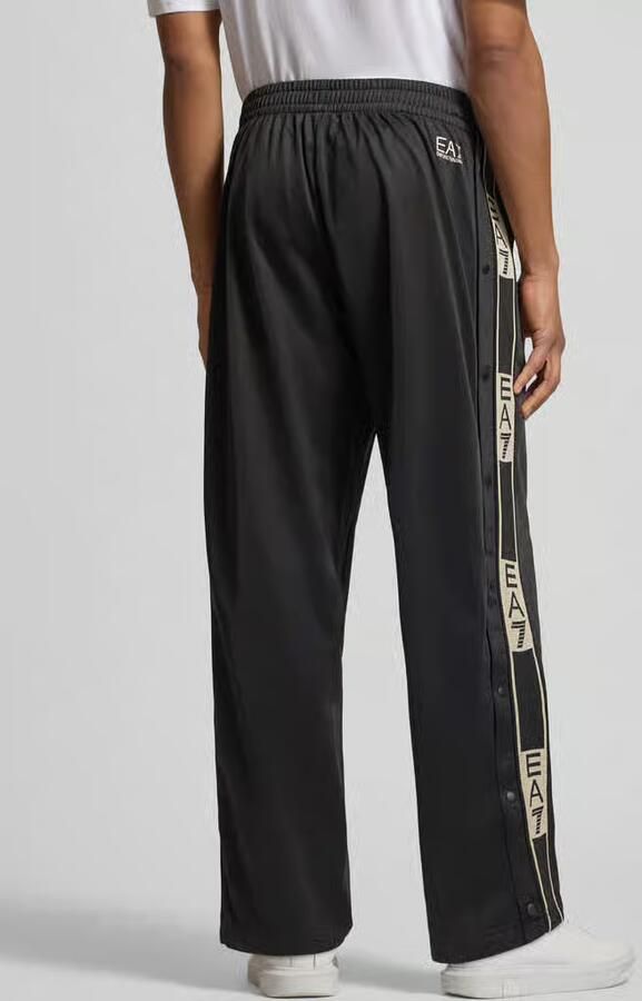 EA7 Emporio Armani Trainingsbroek met zijdelingse knoopsluitingen - Foto 2