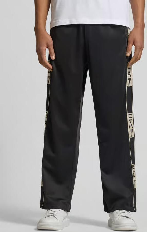 EA7 Emporio Armani Trainingsbroek met zijdelingse knoopsluitingen - Foto 3