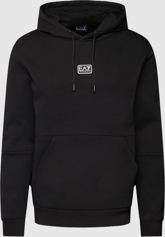 EA7 Emporio Armani Hoodie met kangoeroezak