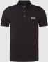 Emporio Armani EA7 Polo Shirt Korte Mouw Poloshirt met logo op de borst - Thumbnail 1