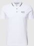 Emporio Armani EA7 Witte Korte Mouw Polo Shirt White Heren - Thumbnail 1