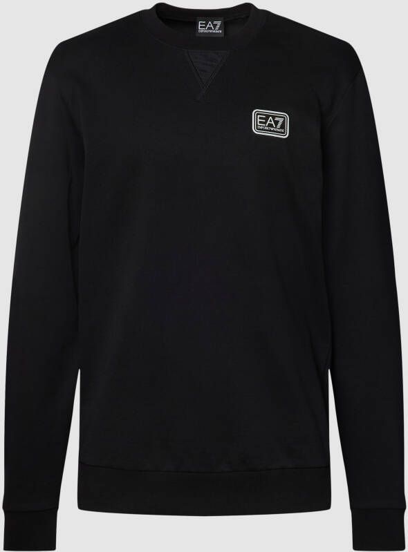 EA7 Emporio Armani Sweatshirt met labelapplicatie