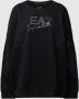 EA7 Emporio Armani Sweatshirt met labelprint - Thumbnail 1