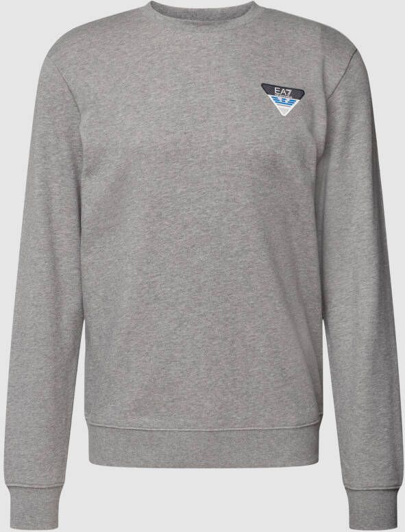EA7 Emporio Armani Sweatshirt met labelprint