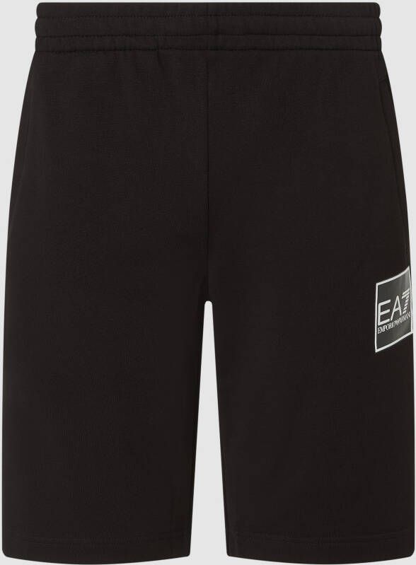 Emporio Armani EA7 Lange korte broek Zwart Heren