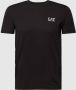 Emporio Armani EA7 Comfortabel en zacht katoenen T-shirt met EA7-logo Black Heren - Thumbnail 1