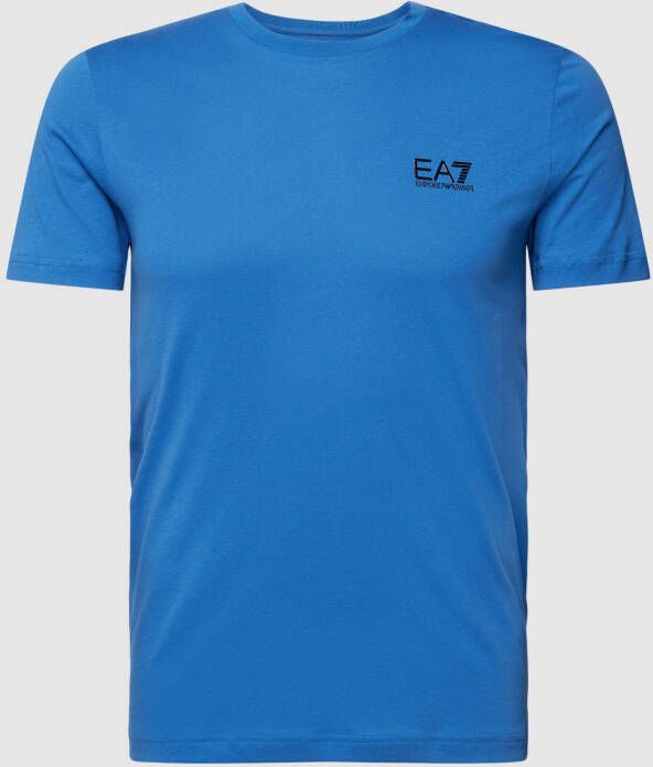 Emporio Armani EA7 Men& T-shirt Blauw Heren