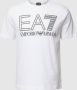 Emporio Armani EA7 Heren T-shirt Herfst Winter Collectie White Heren - Thumbnail 2