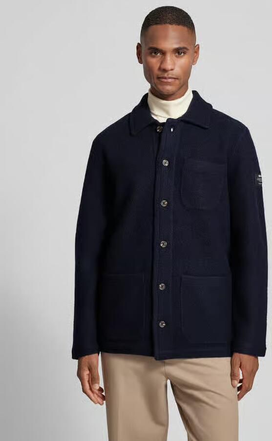 ECOALF Gebreid jack met knoopsluiting model 'RIMOALF' - Foto 4