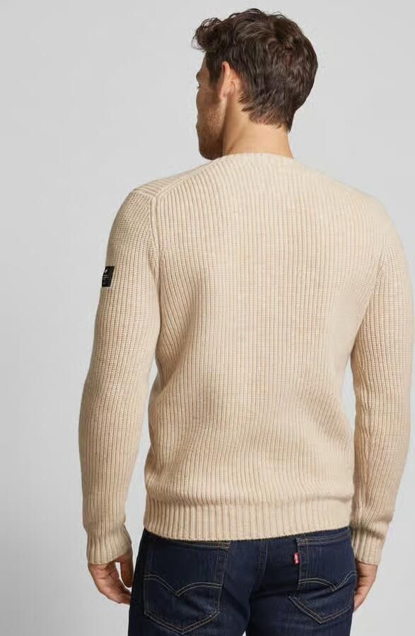 ECOALF Gebreide pullover met V-hals model 'BOJALF'