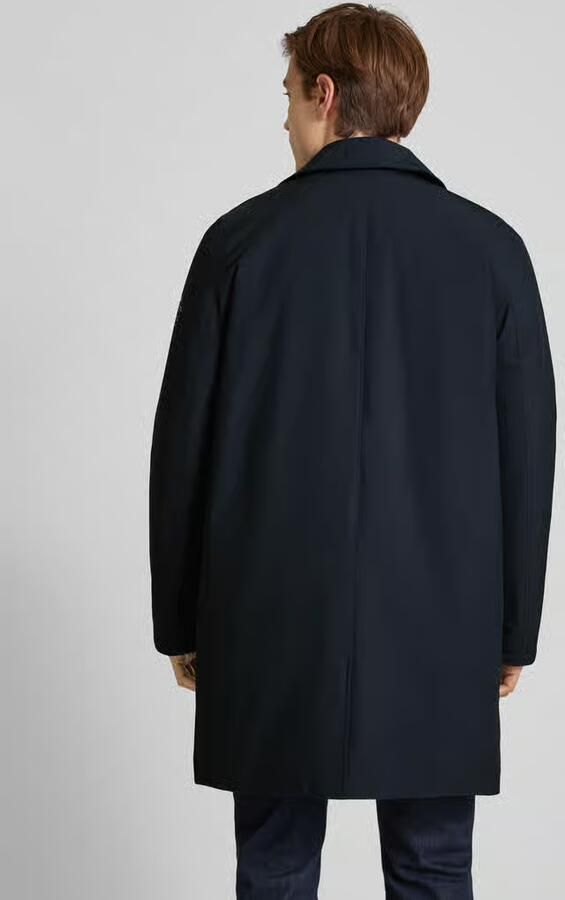ECOALF Lange jas met haaikraag model 'HAMPSHIREALF'