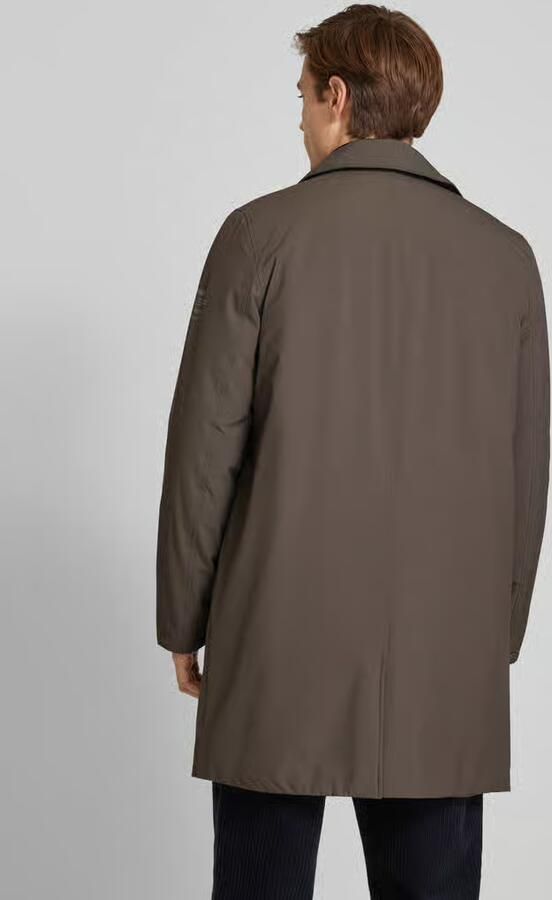 ECOALF Lange jas met haaikraag model 'HAMPSHIREALF' - Foto 3