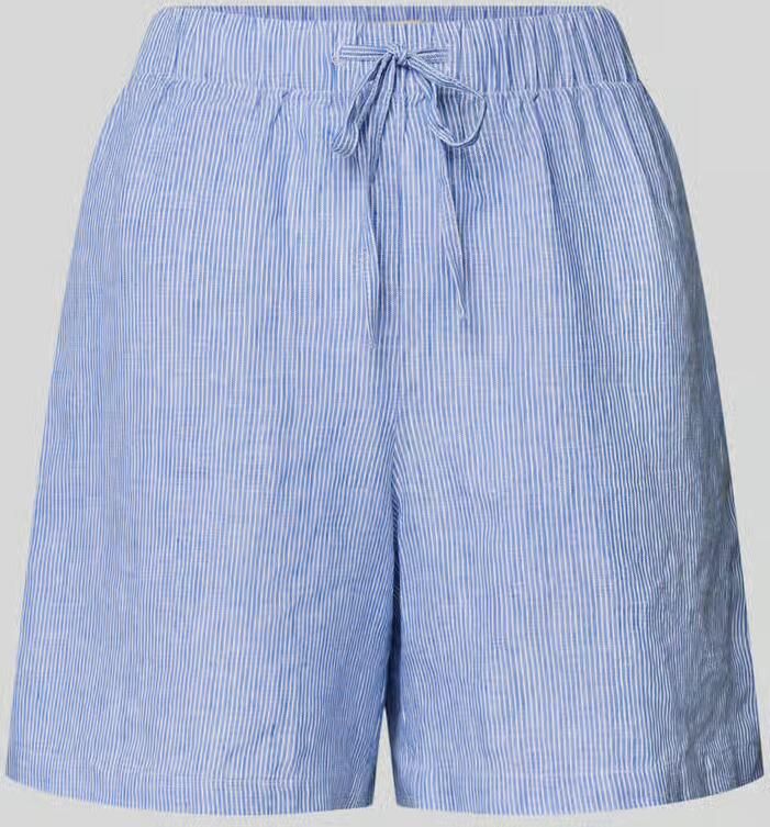 ECOALF Linnen short met streepmotief model 'ERAS' - Foto 2