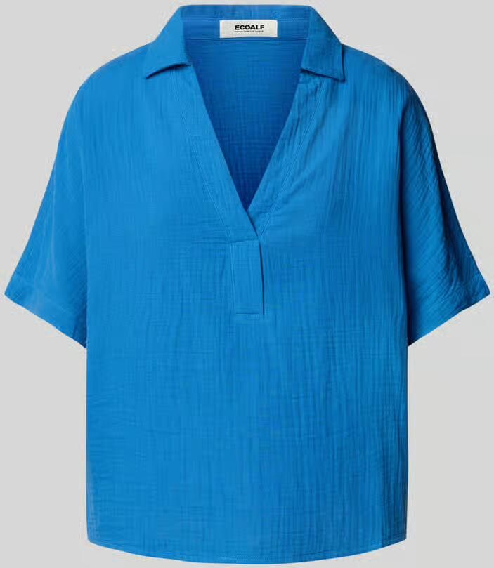 ECOALF Oversized blouseshirt met V-hals model 'DENISALF' - Foto 2