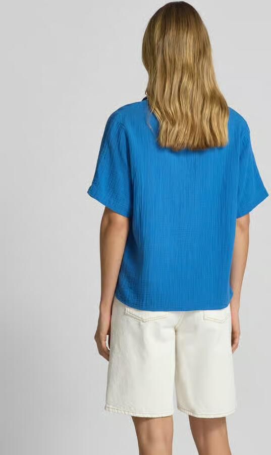 ECOALF Oversized blouseshirt met V-hals model 'DENISALF' - Foto 2