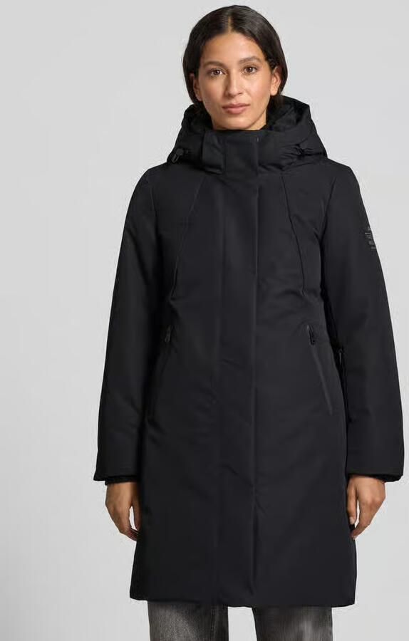 ECOALF Parka mantel met ritszakken model 'GLAMOUR'