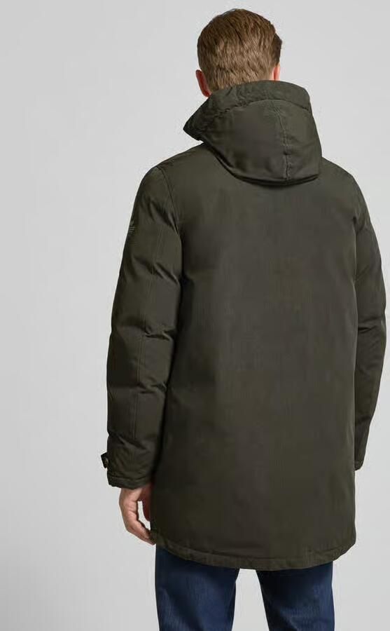 ECOALF Parka met capuchon en klepzakken model 'TASKA'
