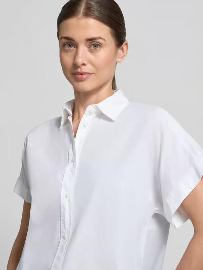 ECOALF regular fit overhemdblouse met overhemdkraag model 'Isabel'