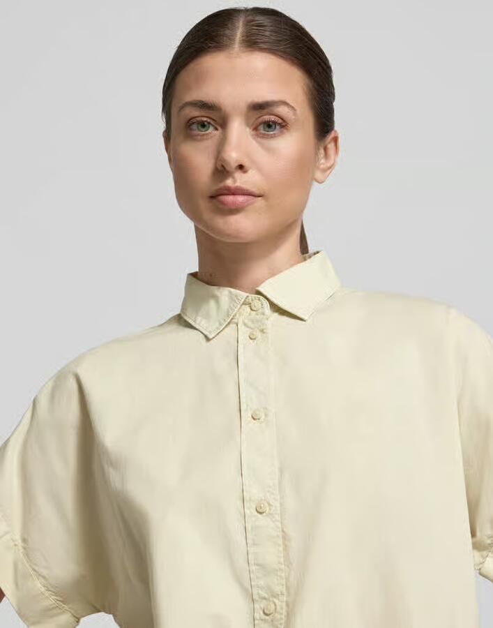 ECOALF regular fit overhemdblouse met overhemdkraag model 'Isabel'