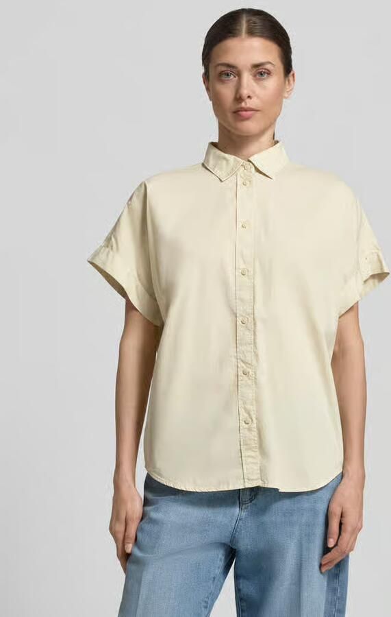 ECOALF regular fit overhemdblouse met overhemdkraag model 'Isabel' - Foto 4