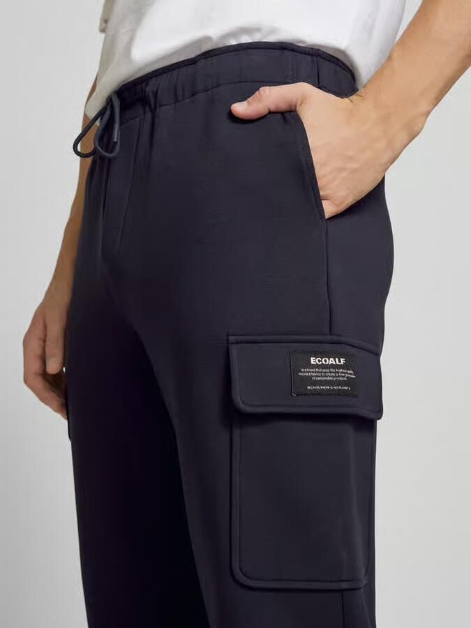 ECOALF Regular fit sweatpants met cargozakken model 'LIMIAALF'