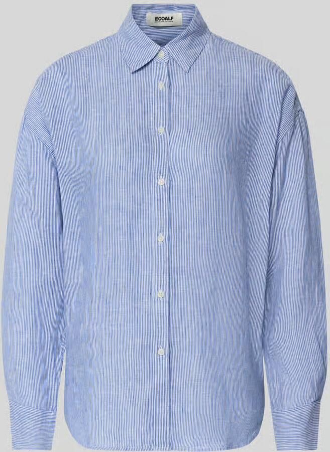 ECOALF Relaxed fit Linnen blouse met Streepmotief Model 'DARIA' - Foto 2