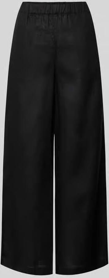 ECOALF Wide leg linnenbroek met elastische band Model 'MOSSI' - Foto 2
