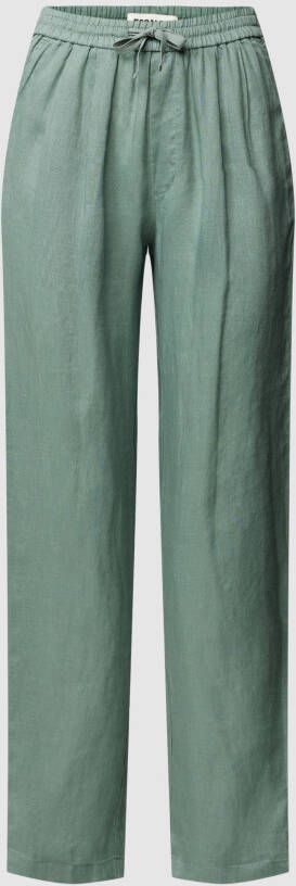 ECOALF Stoffen broek van puur linnen met tunnelkoord model 'INDO'
