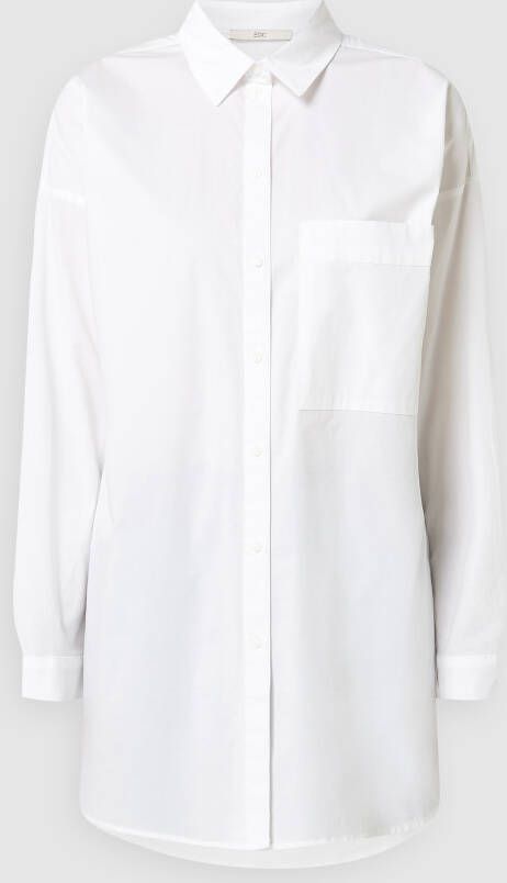 Edc by esprit Lange blouse met extra brede schouders