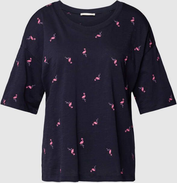 Edc by esprit T-shirt met all-over print