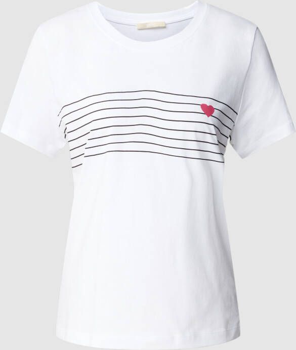 Edc by esprit T-shirt met motiefprint