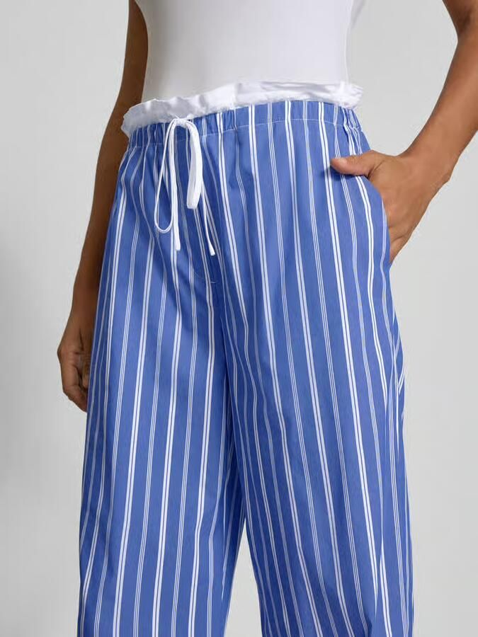 EDITED Broek met elastische band model 'Wisteria'