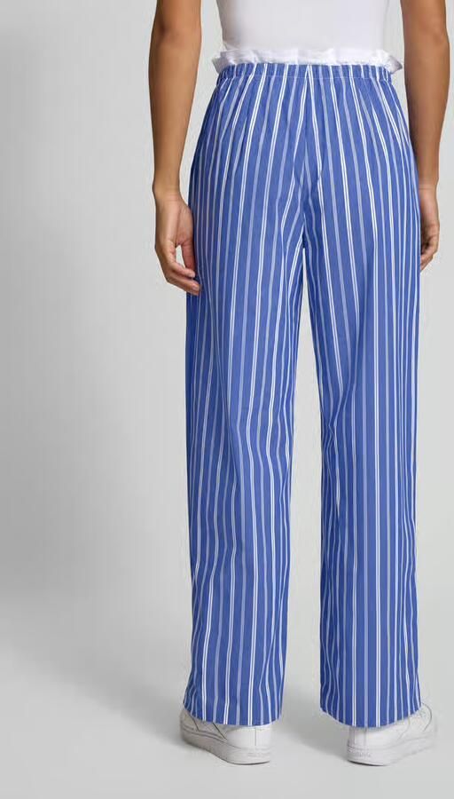 EDITED Broek met elastische band model 'Wisteria'