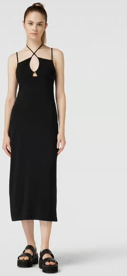 EDITED Midi-jurk met cut-out model 'Weike' - Foto 3