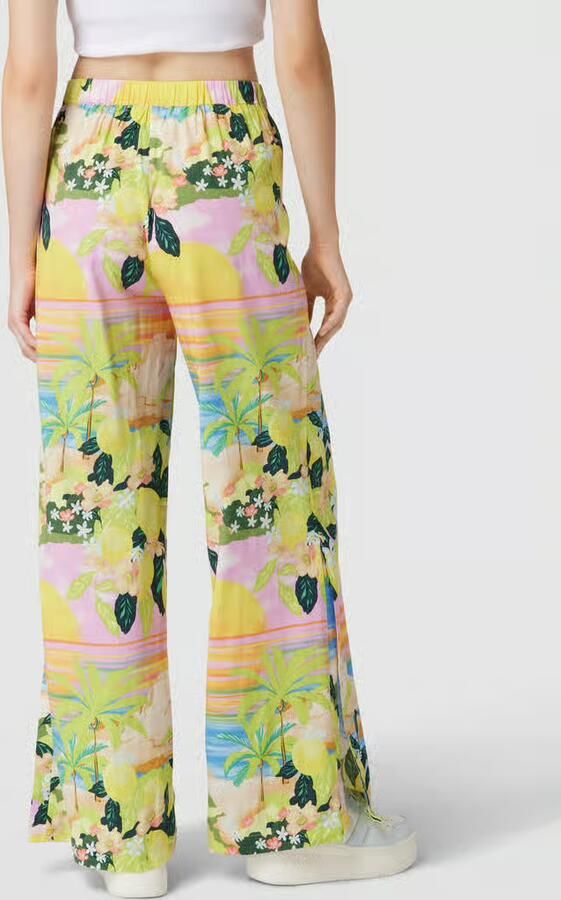 EDITED Stoffen broek met all-over print model 'Corina' - Foto 2
