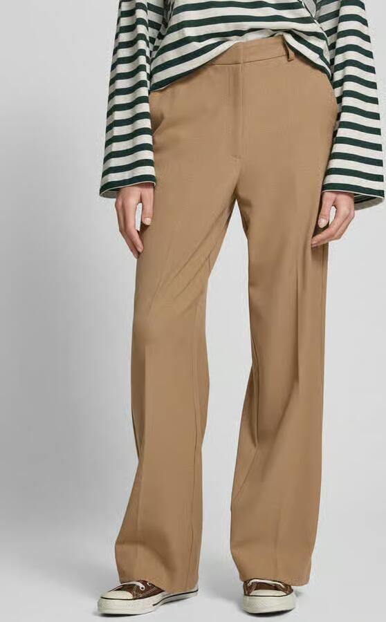 EDITED Straight leg stoffen broek met steekzakken model 'Lavea' - Foto 3
