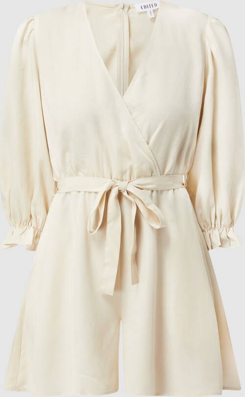 EDITED Dames Broeken Kallie Jumpsuit Beige