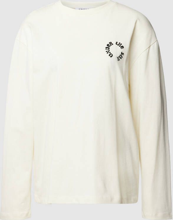 EDITED Shirt met lange mouwen en motiefprint model 'Frankie'