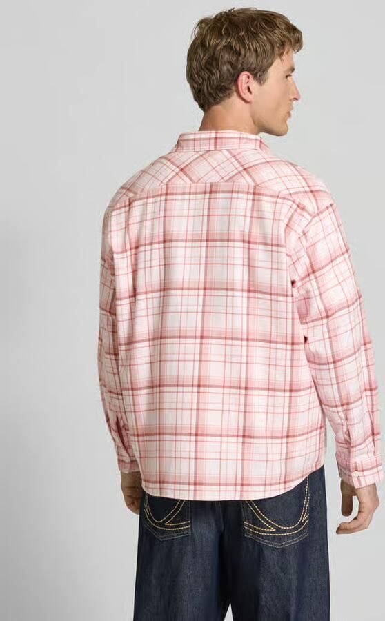 Edwin modern fit vrijetijdsoverhemd met borstzakken model 'ACE' - Foto 3
