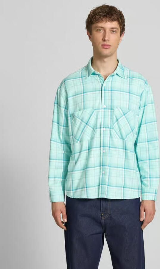 Edwin modern fit vrijetijdsoverhemd met borstzakken model 'ACE' - Foto 3