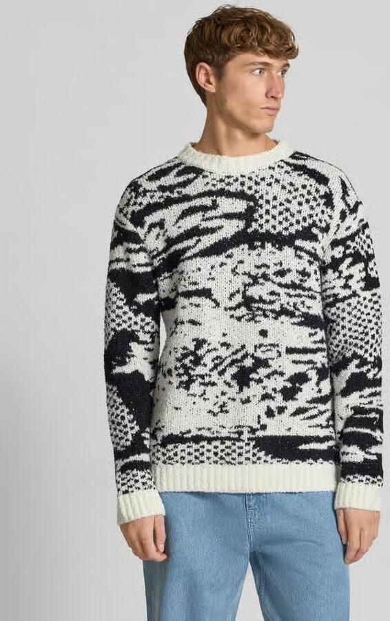 Edwin Regular fit gebreide pullover met wol model 'PANKU' - Foto 2